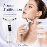 ParisGlow Éclat Visage — Appareil LED & EMS